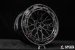 Corvette C8 Z06 carbon fiber wheels with real carbon fiber spokes and lip