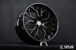 SD-16 C8 Corvette Z06 wheels front three-quarter hero view on 2025 Corvette C8 Z06