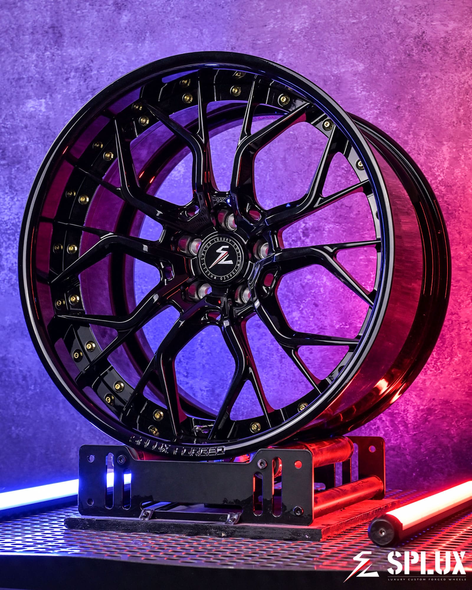 SD-16 C8 Corvette Z06 wheels brake clearance and caliper spacing fitment detail