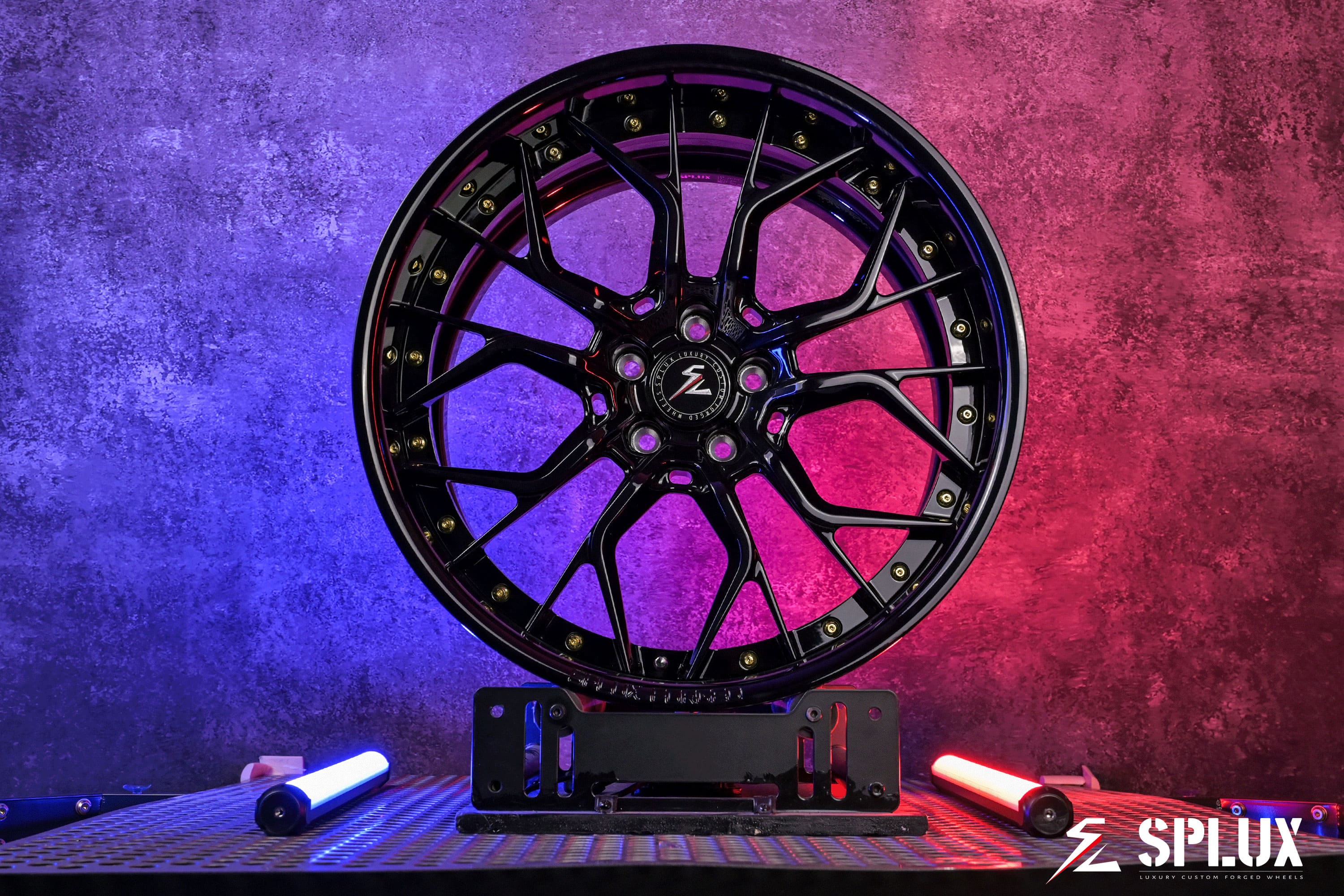 SD-16 C8 Corvette Z06 wheels ultra macro spoke edge craftsmanship detail