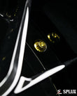 SD-16 C8 Corvette Z06 wheels rear axle detail emphasizing concave forged structure