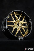 SD-02 forged 2-piece wheel with deep dish profile