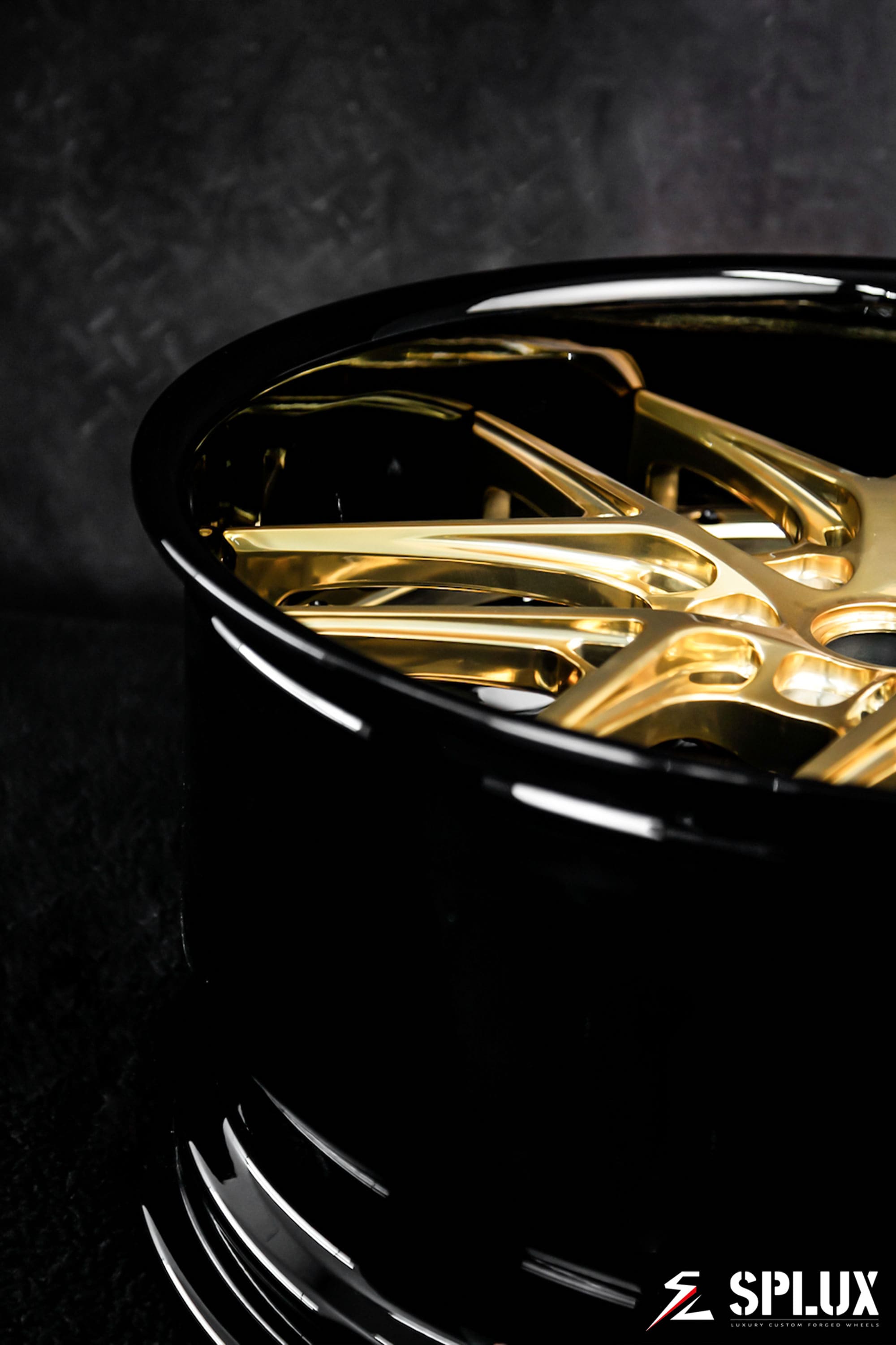 Staggered 22-inch SD-02 wheel set for the Shelby Super Snake