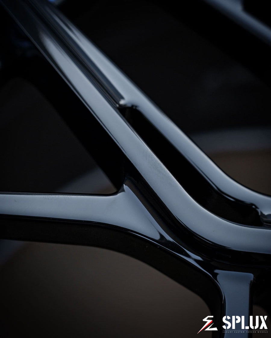 SC-02 forged wheels wheel screw custom finish close-up hardware detailing