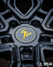 SC-02 forged wheels brake clearance and caliper spacing fitment close view