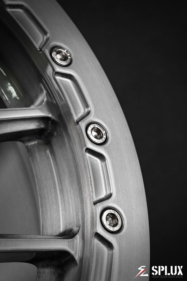 Aftermarket Ford F-150 rims for the 2026 Ford F-150 Raptor R, forged 2-piece beadlock design