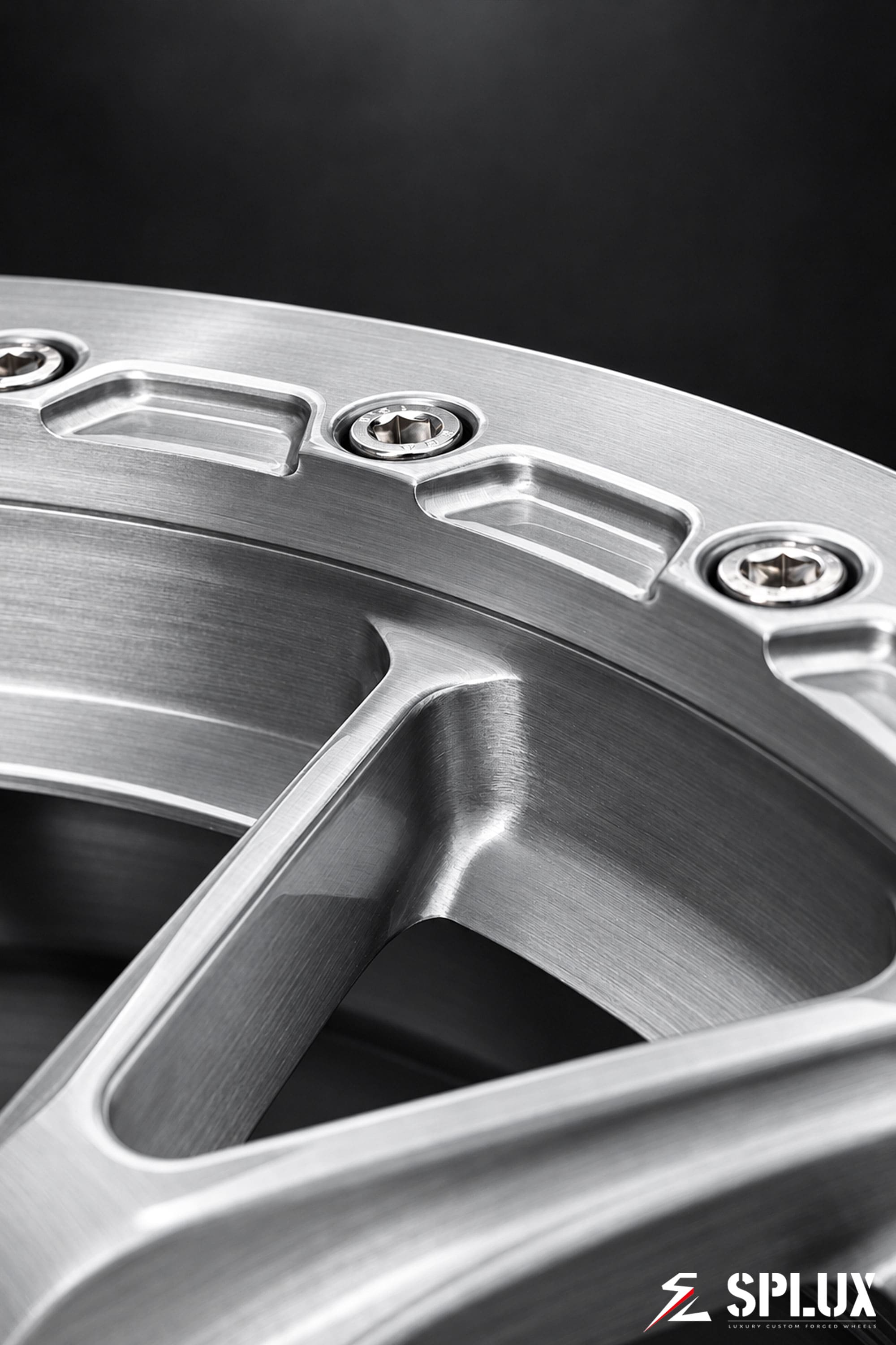 ST-03B 6-Lug 2-piece wheel with custom center cap