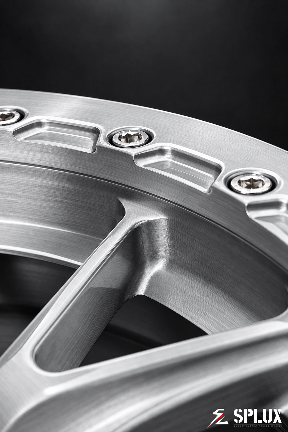 ST-03B 6-Lug 2-piece wheel with custom center cap