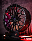 Lucid Gravity custom wheels 5x120 forged wheel setup
