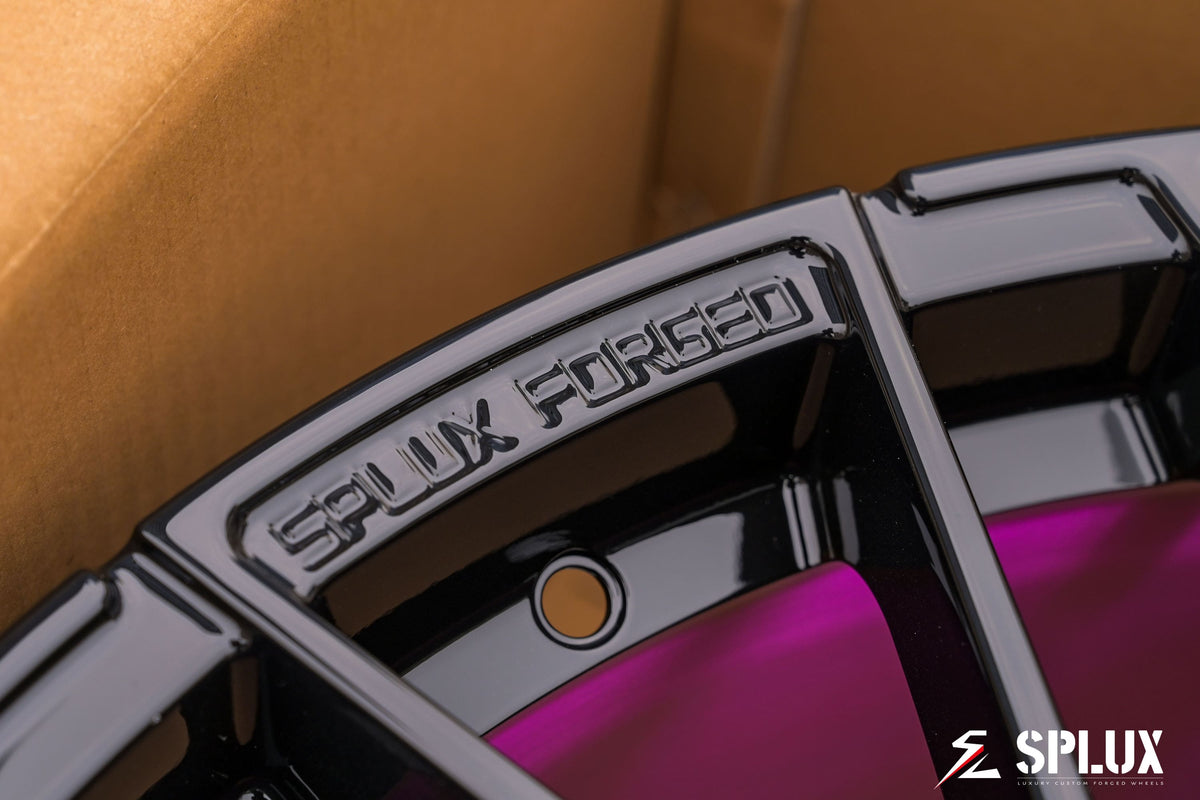 Lucid Gravity custom wheels custom center cap detail