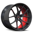 SC-04 dark grey red inner barrel forged wheels for Durango - 2-piece rims
