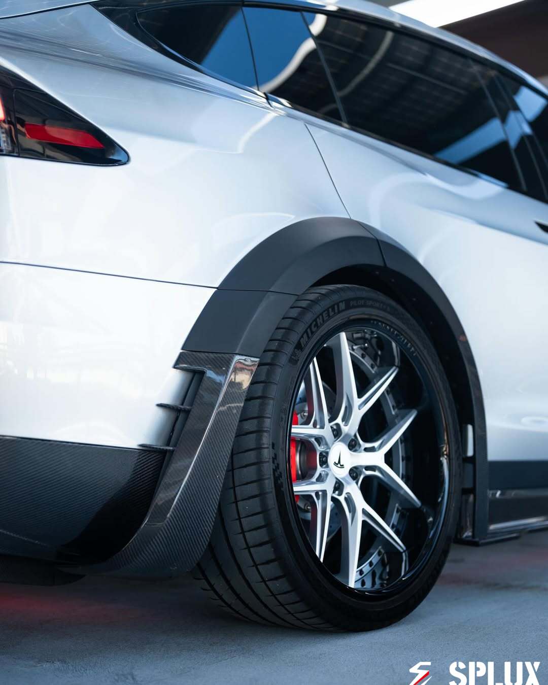 Vehicle Gallery - 2026 Tesla Model X Plaid | SD-02 Forged 2-Piece Series