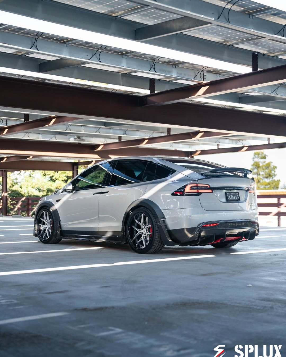 Vehicle Gallery - 2026 Tesla Model X Plaid | SD-02 Forged 2-Piece Series