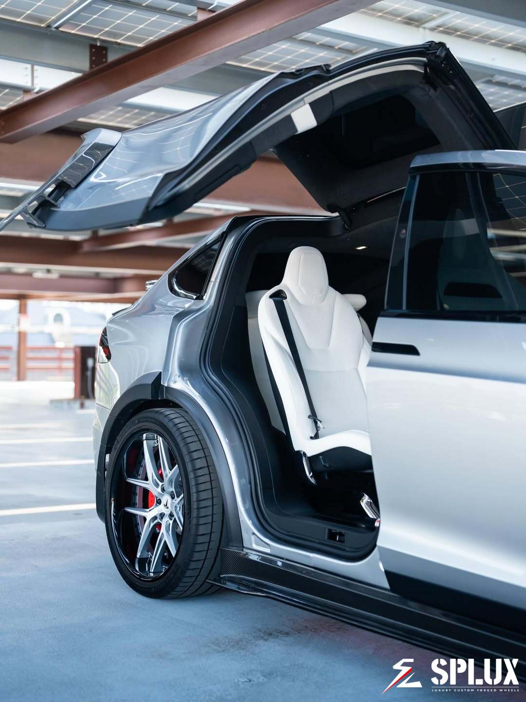 Vehicle Gallery - 2026 Tesla Model X Plaid | SD-02 Forged 2-Piece Series