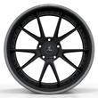 RCF-10 black forged wheels for Dodge Durango Hellcat - concave aftermarket rims