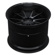 RCF-10 black forged wheels for Durango Hellcat - deep dish aftermarket wheels