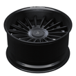 RCF-11 matte black forged wheels for Porsche 911 Turbo S - concave custom alloys