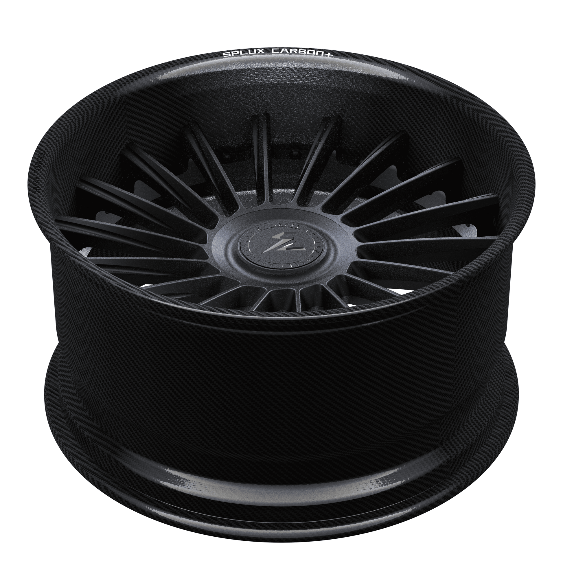 RCF-11 matte black forged wheels for Porsche 911 Turbo S - concave custom alloys