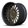 RCF-11 matte bronze forged wheels for 911 Turbo S - 2-piece carbon fiber rims