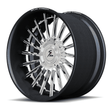 RCF-11 polished forged wheels for Porsche 911 Turbo S - deep dish alloys