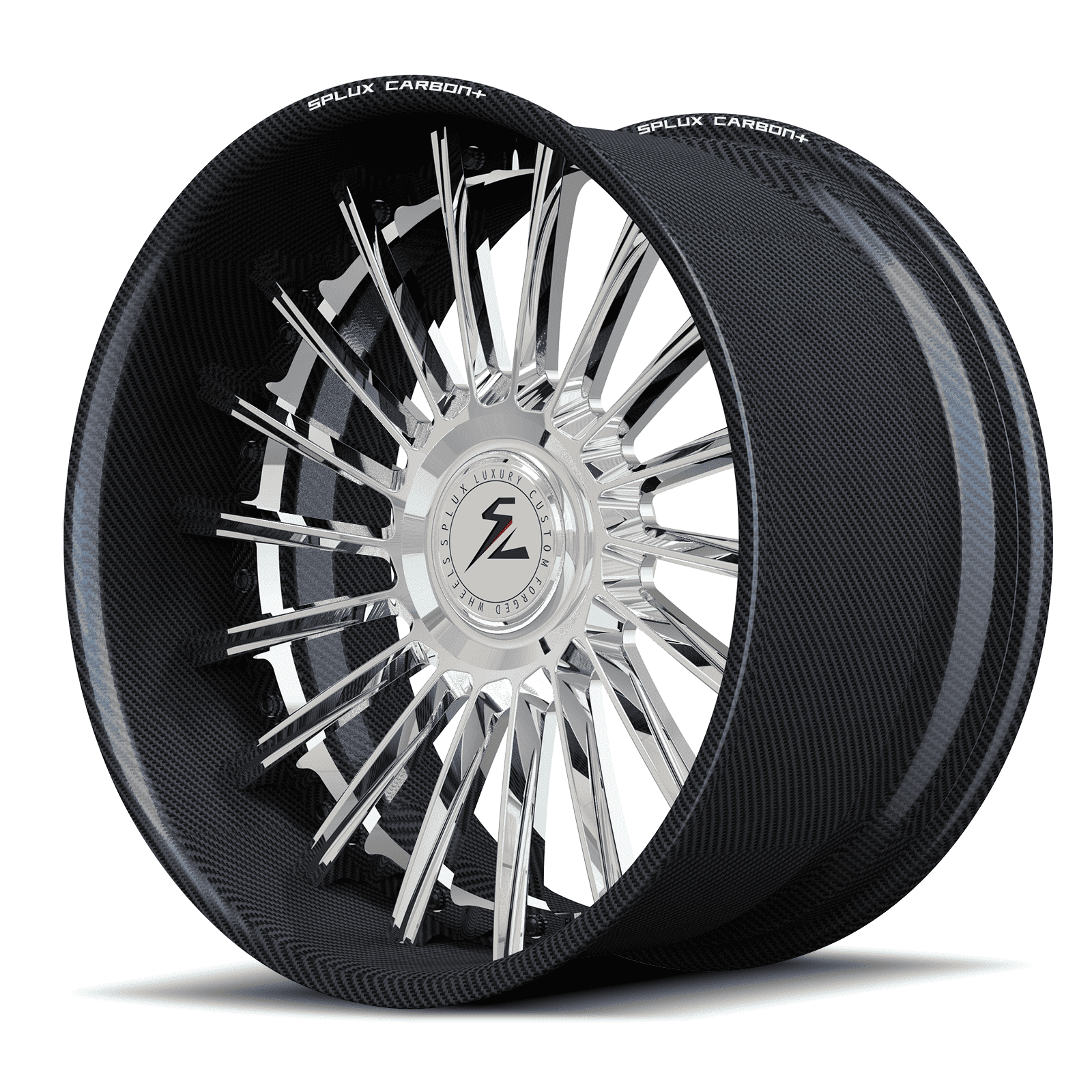 RCF-11 polished forged wheels for Porsche 911 Turbo S - deep dish alloys