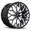 SC-14M black and white forged wheels for the Escalade - aftermarket rims