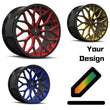SC-14M custom design forged wheels for Cadillac Escalade - 2-piece aftermarket