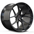SC-04M black chrome forged wheels for Corvette Stingray - deep concave aftermarket alloys