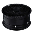 2024 Cadillac Escalade with black custom forged 2-piece rims, multi-spoke, concave wheels, available in 18-26 inches.