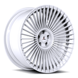 Factory 22" wheels for 2022 Escalade, custom forged 2-piece rims, concave rims, available in white finish.