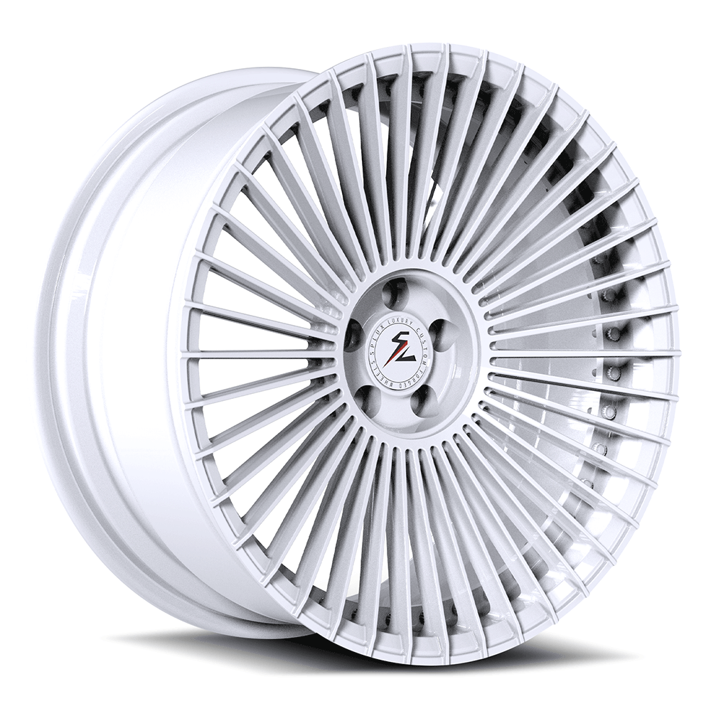 Factory 22" wheels for 2022 Escalade, custom forged 2-piece rims, concave rims, available in white finish.