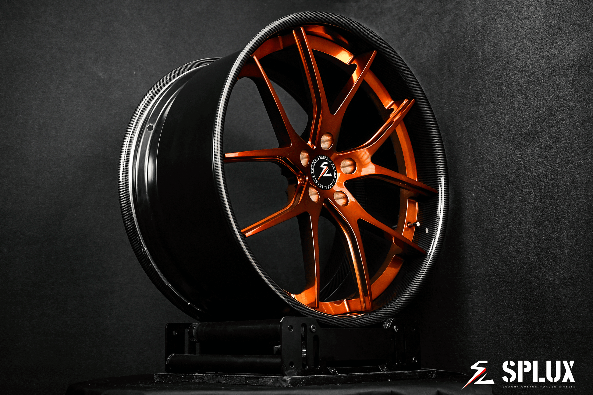 Splux SC-04 custom forged wheels for 2017 Z06 C7 Corvette. Upgrade with high-performance aftermarket rims for a bold look.