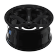Splux SC-07M carbon fiber monoblock wheels front view, luxury performance concave styling