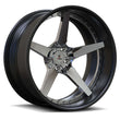 Splux SD-06 custom wheels for GMC Sierra, perfect for 2012 Z71 and 2016 Denali models. Black and chrome aftermarket rims.