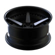SD-06 black forged wheels for 2016 Chevrolet Corvette Z06 - deep dish custom wheels