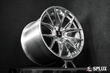 Splux SL-02 6-lug custom forged 1-piece wheels for 1999 Dodge Viper, lightweight polished Y-spoke aftermarket rims.