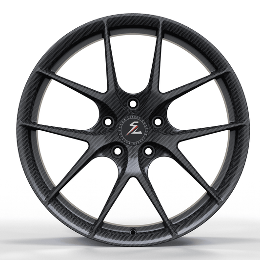SL-04 carbon fiber forged wheels for Porsche Carrera - monoblock