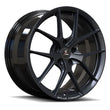 Splux SL-04 carbon fiber Y spoke concave monoblock wheels for Porsche, custom forged performance design