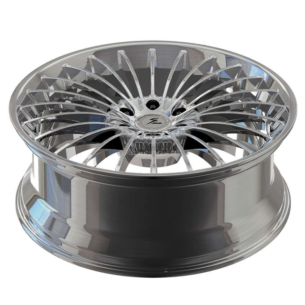 ST-02 brushed aluminum silver forged wheels for Bentley - aftermarket alloys