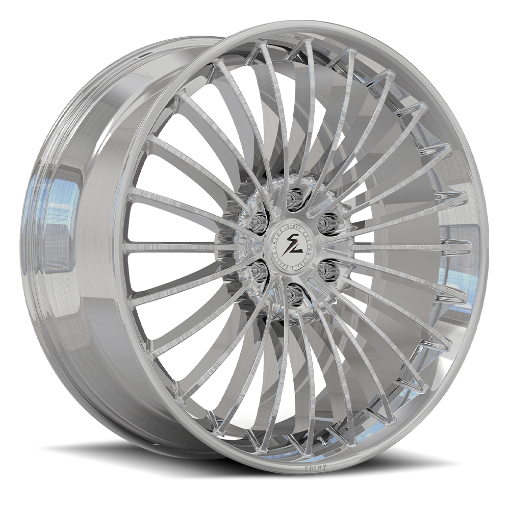 Splux ST-02 brushed aluminum wheels: perfect for GMC SLT, AT4, AT4X. Upgrade from factory GMC 20-inch OEM wheels with premium style.