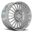 ST-02 brushed aluminum silver forged wheels for 2015 Bentley Continental - custom rims