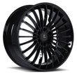 ST-02 off-road black forged wheels for Bentley - durable aftermarket wheels