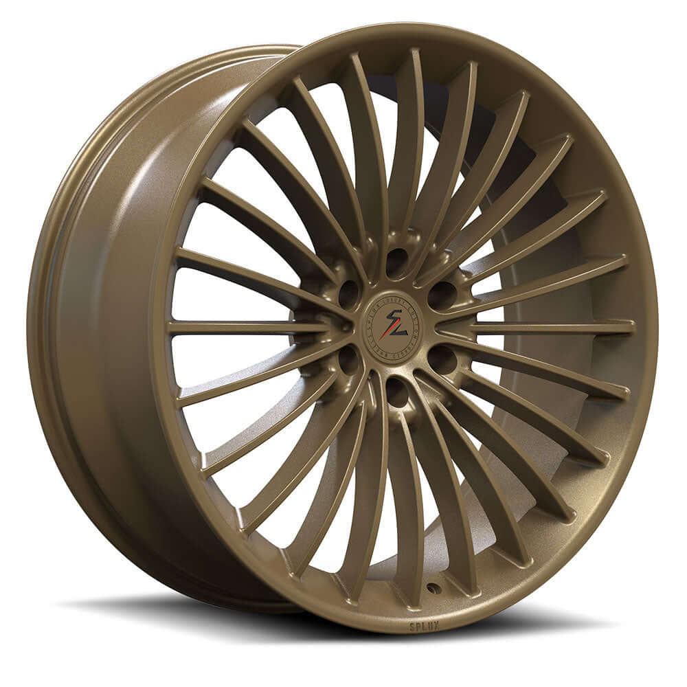 ST-02 satin bronze forged wheels for Continental - custom forged rims
