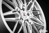 Splux SA-02 aggressive 19inch and 20inch black and white wheels for 2016 Stingray C7 Corvette.